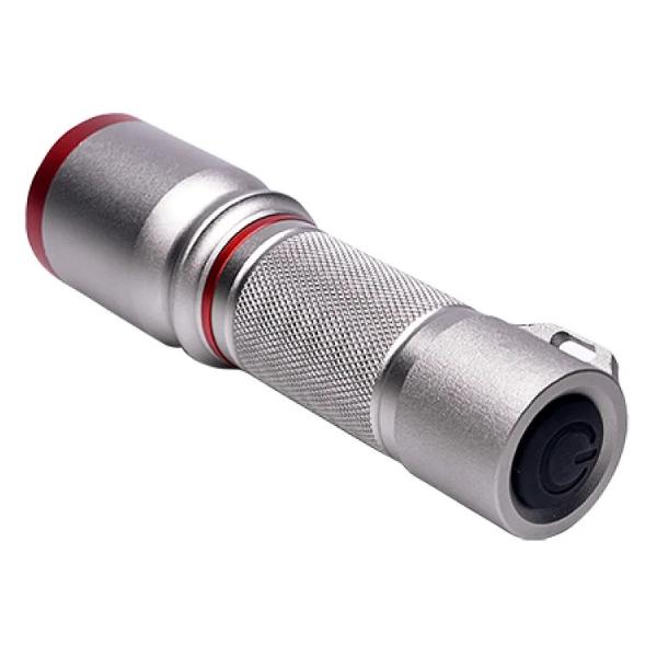 Фонарь ручной Perfeo Titania красный