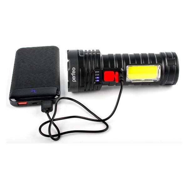 Фонарь ручной Perfeo Shot