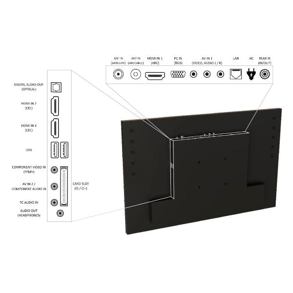 Телевизор AVEL AVS240WS