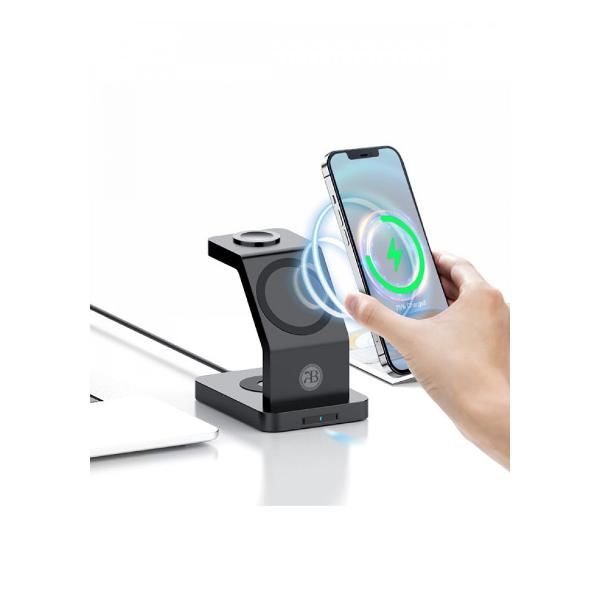 Беспроводное зарядное устройство Bixton MagStand (A-1873)