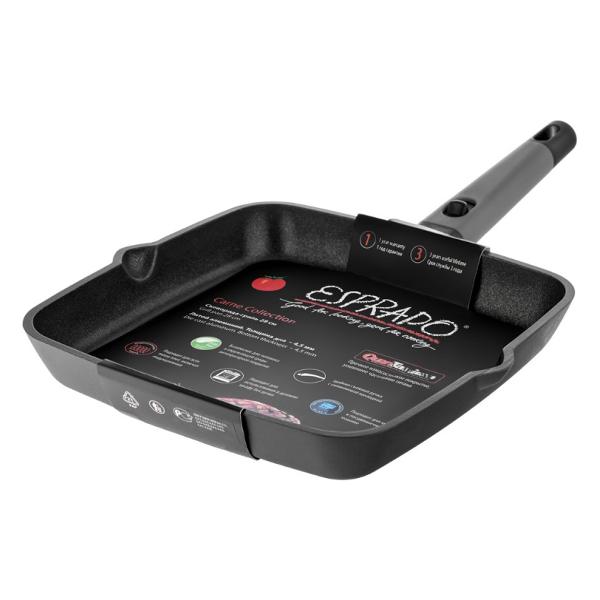 Сковорода гриль Esprado Carne CART28BE106