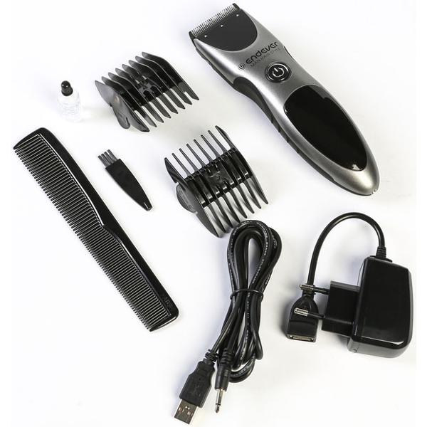 Машинка для стрижки волос Endever Sven 985 серебристый