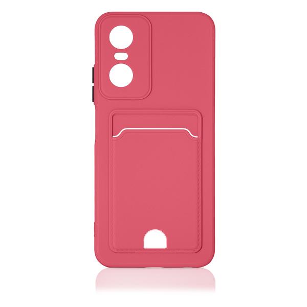 Чехол DF для Tecno Pop 6 Pro коралловый