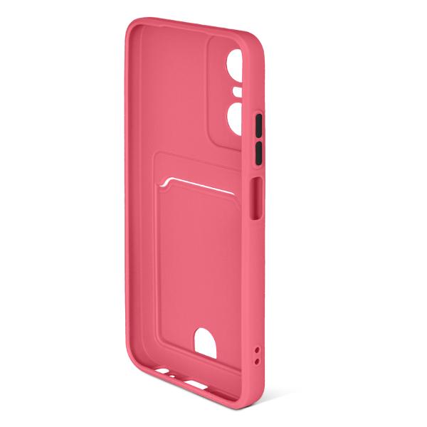 Чехол DF для Tecno Pop 6 Pro коралловый