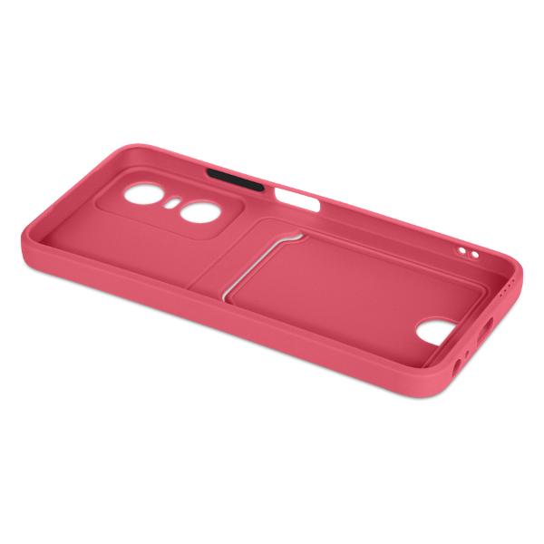 Чехол DF для Tecno Pop 6 Pro коралловый