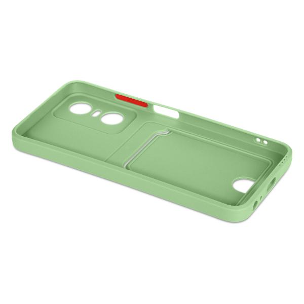 Чехол DF для Tecno Pop 6 Pro светло-зеленый