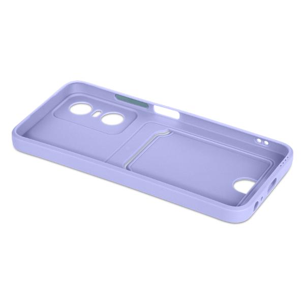 Чехол DF для Tecno Pop 6 Pro сиреневый