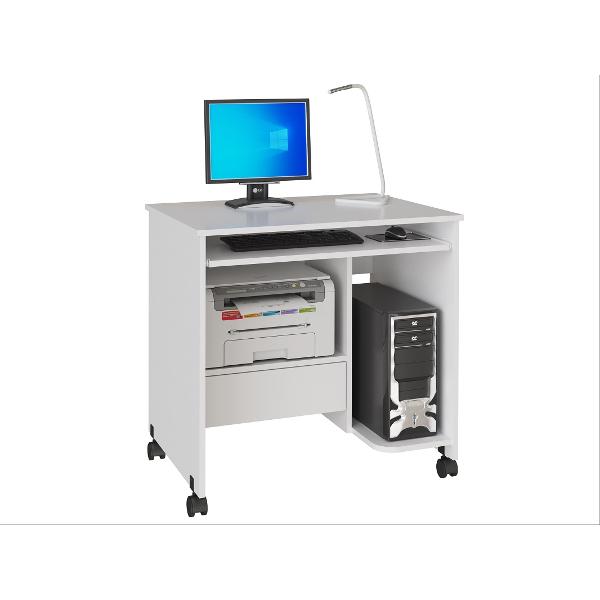 Стол компьютерный Мебель-Комплекс СК-05/МК/белый