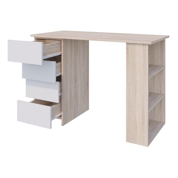 Стол компьютерный Мебель-Комплекс СП-05/МК/дуб сонома-белый