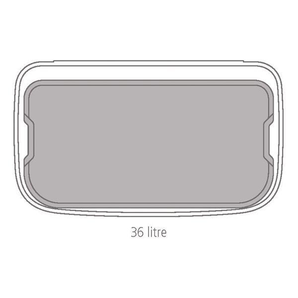 Ведро Brabantia Touch Bin Bo 36 л (127205)