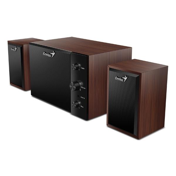 Колонки компьютерные 2.1 Genius SW-2.1 350 коричневый