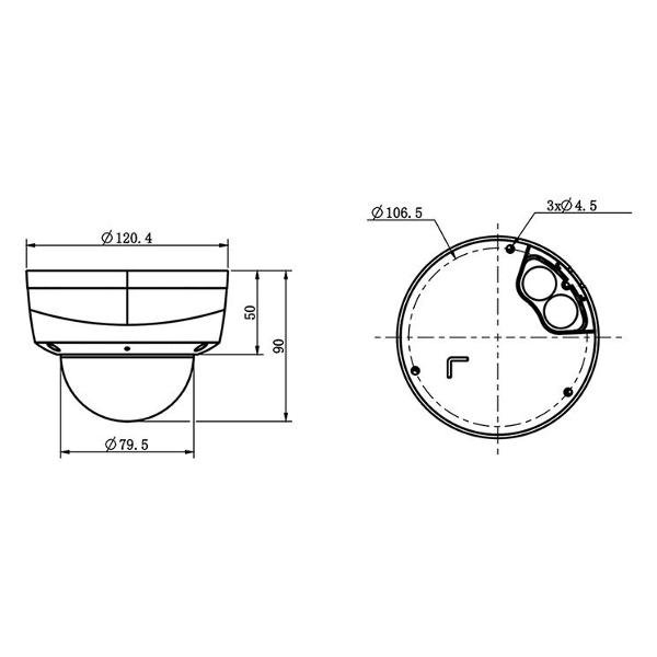 IP камера Tiandy TC-C32KN I3/E/Y/2.8MM/V4.1