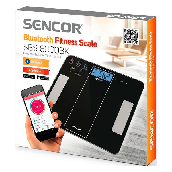 Весы напольные Sencor SBS 8000BK
