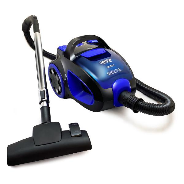 Пылесос с контейнером для пыли Ginzzu VS437 синий