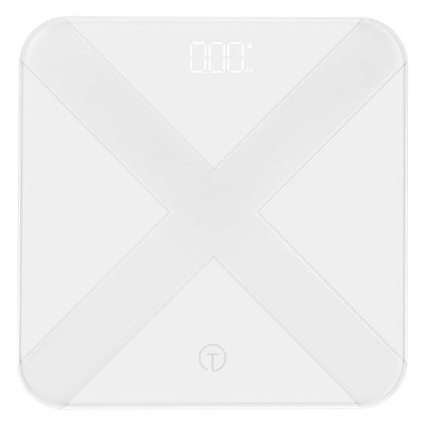 Весы напольные Titan Bathroom Scale White белые (4 высокочувствительных датчика)