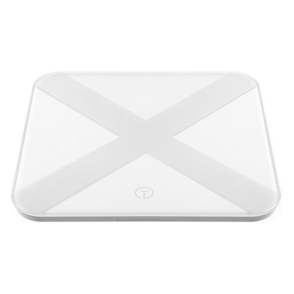 Весы напольные Titan Bathroom Scale White белые (4 высокочувствительных датчика)