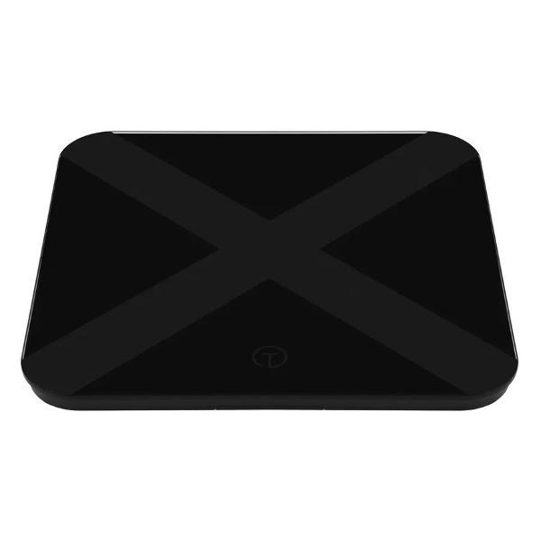 Весы напольные Titan Bathroom Scale Black черные (4 высокочувствительных датчика)