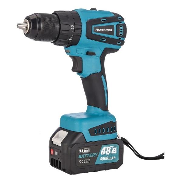 Дрель ударная ProfiPower MKDHP-18V