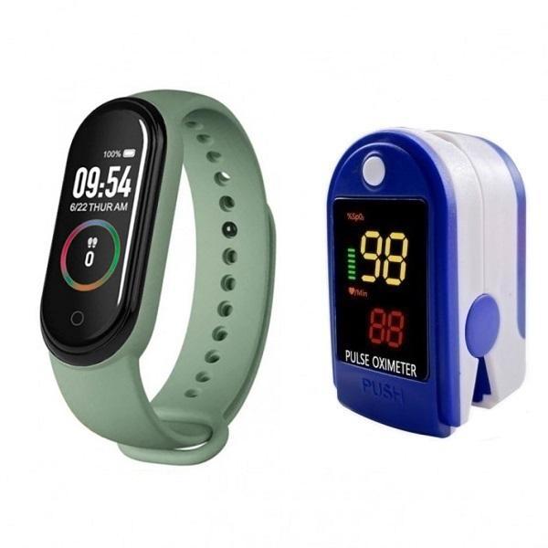 Фитнес-браслет BandRate Smart BRSM44BGN-SET2 Green