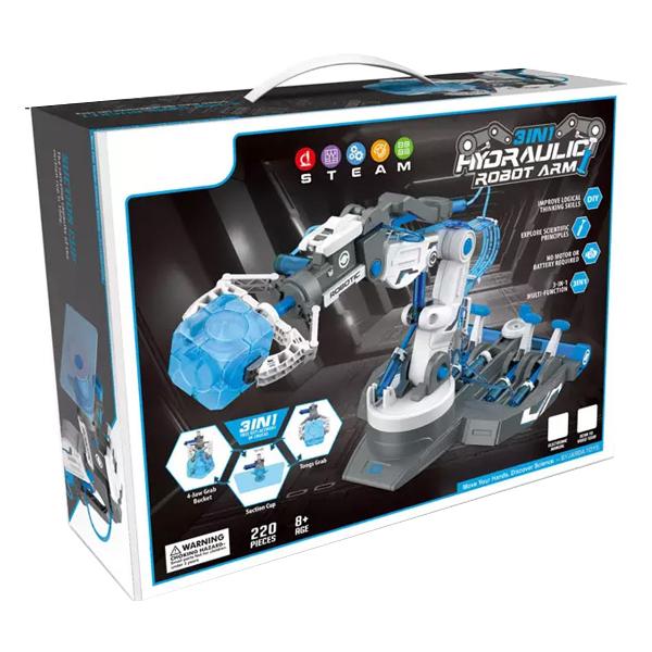 Конструктор детский ND Play Робот-рука 3 в 1 (NDP-114) синий