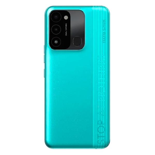Смартфон Tecno Spark 8c 4/64GB Turquoise циан голубой