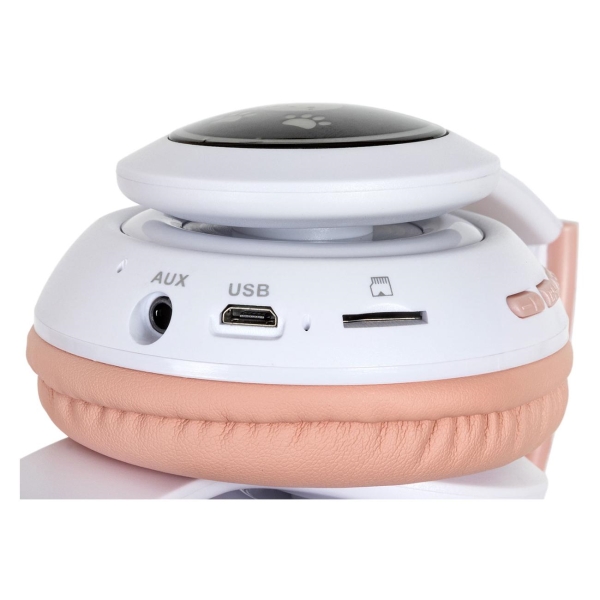 Наушники накладные Bluetooth Aiwa AW025 Light Pink