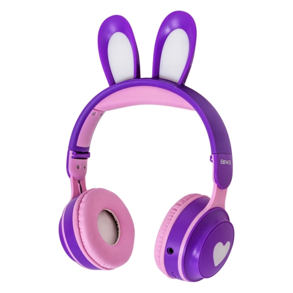 Наушники накладные Bluetooth Aiwa AW024 Violet