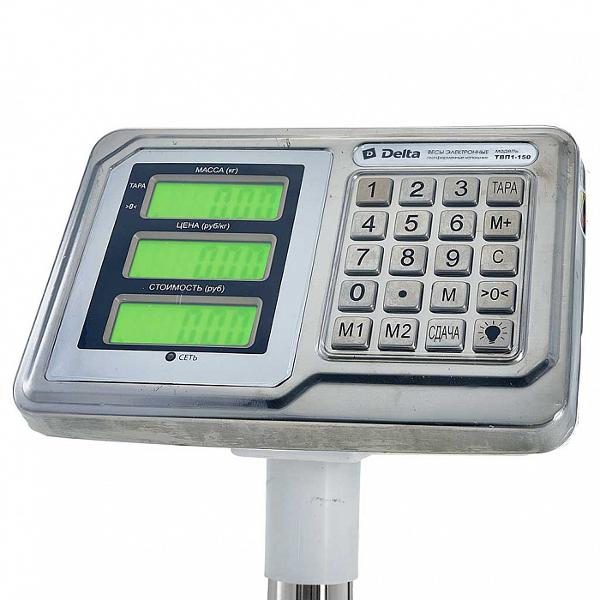 Весы торговые Delta ТВП1-150