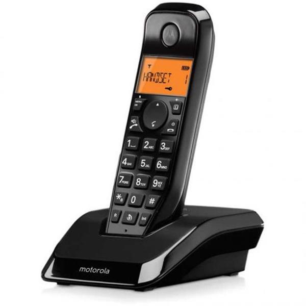 Телефон dect Motorola S1201 Black фото