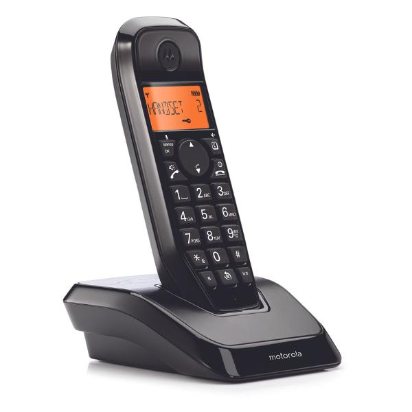 Телефон dect Motorola S1201 Black