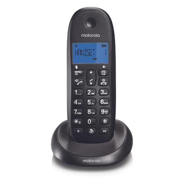 Телефон dect Motorola C1001LB+ Black фото
