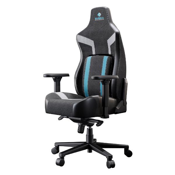 Кресло компьютерное игровое Eureka ERK-GC08-BU фото