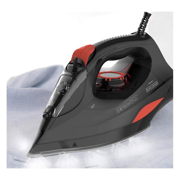 Утюг черный+Decker BXIR3000E черный