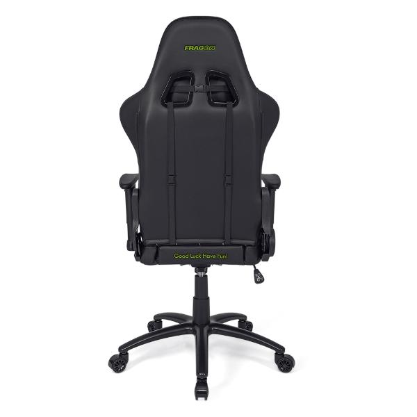 Кресло компьютерное игровое GLHF 2X Black/зеленый