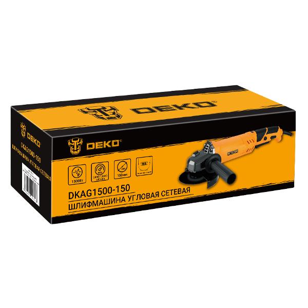 Угловая шлифовальная машина DEKO DKAG1500-150