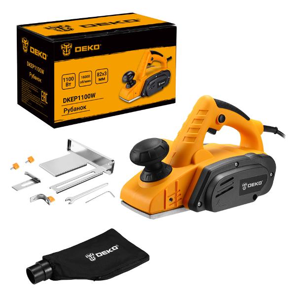 Рубанок электрический DEKO DKEP1100W