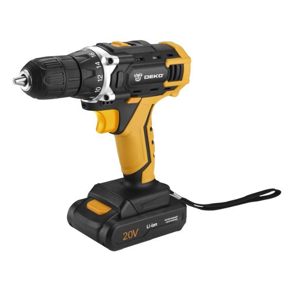 Шуруповерт аккумуляторный DEKO DKCD20FU-Li