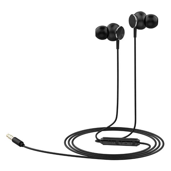 Наушники-вкладыши Perfeo Chrome Black (PF_C3214)