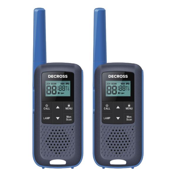 Рация DECROSS DC63 Blue 2шт
