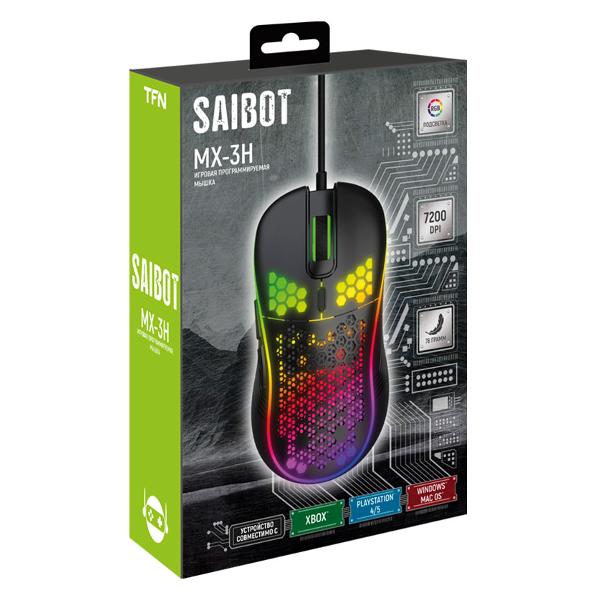 Игровая мышь TFN Saibot MX-3H черный