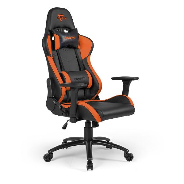 Кресло компьютерное игровое GLHF 3X черный/Orange фото