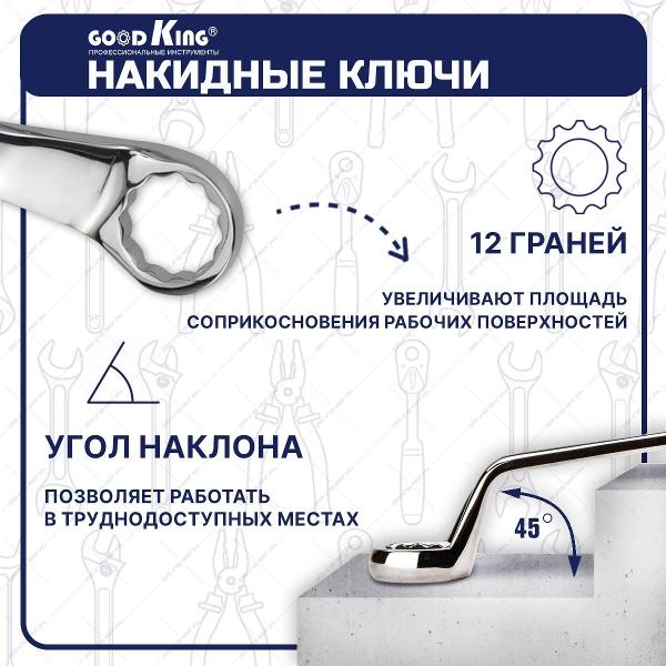 Набор ручного инструмента GOODKING NK-10006