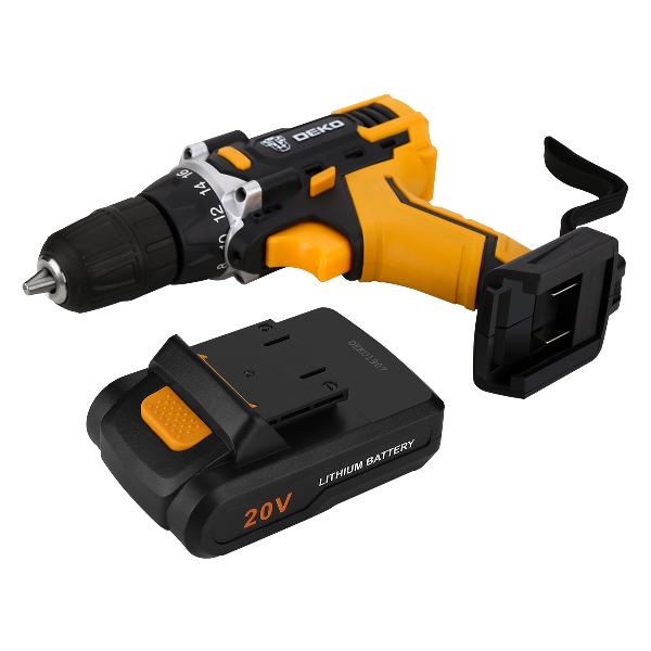Шуруповерт аккумуляторный DEKO DKCD20FU-Li