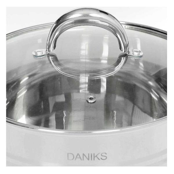 Кастрюля Daniks Общепит SD-6BP-16