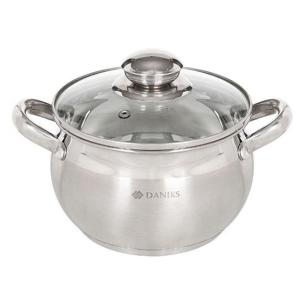 Кастрюля Daniks Классика SD-24