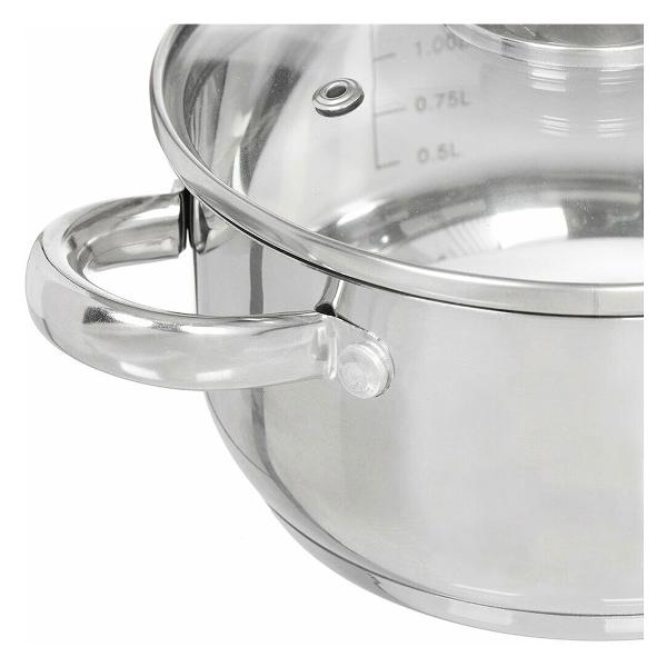 Кастрюля Daniks Оптима QS-S-24/GS-01201-24CA