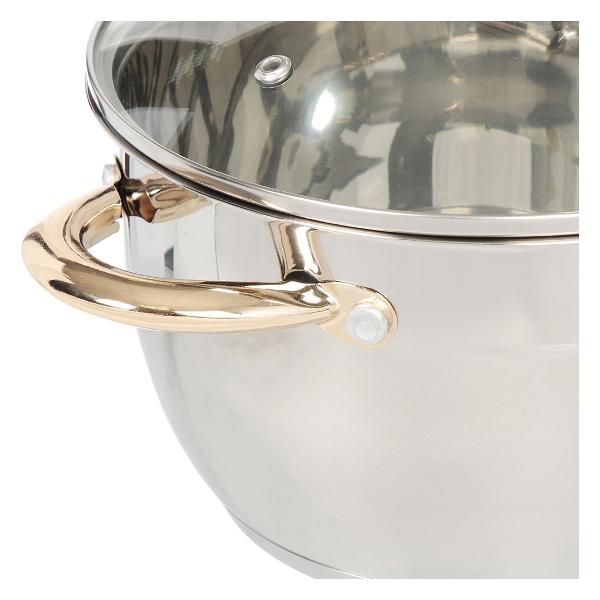 Кастрюля Daniks Мадрид Gold SD-320G