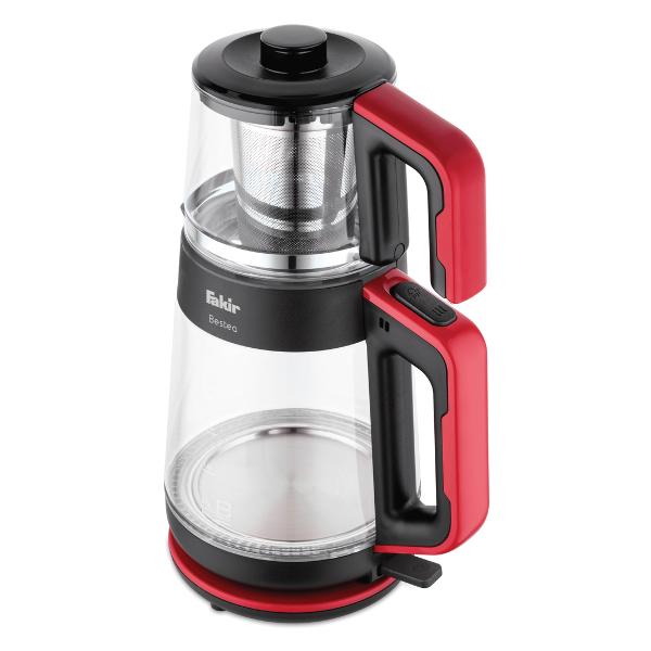 Электрочайник Fakir BESTEA черный/красный