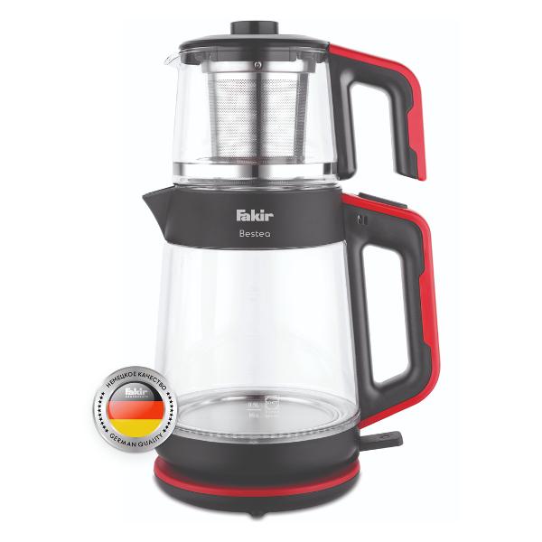 Электрочайник Fakir BESTEA черный/красный