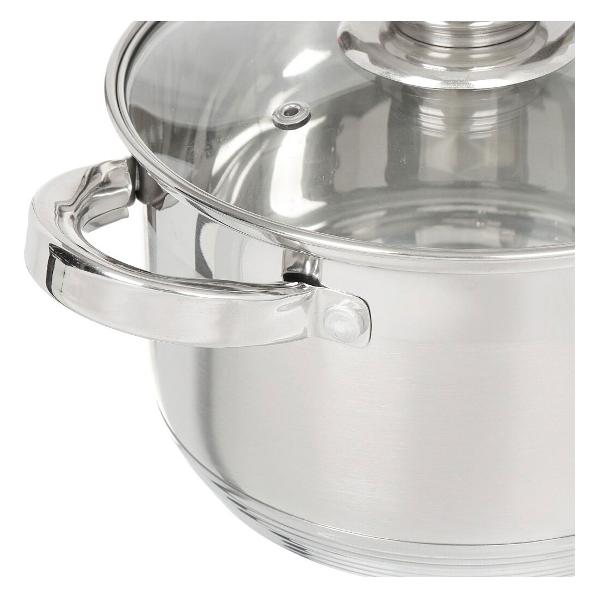 Набор кастрюль Daniks Стандарт PR SD-6-2